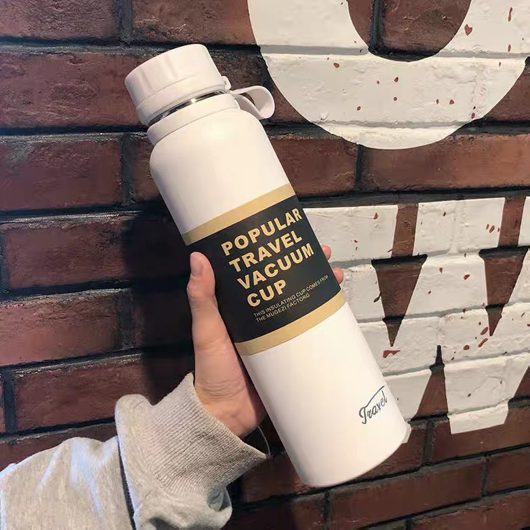 Bình giữ nhiệt Travel thể tích 1100ML/850ML  giữ nhiệt lên tới 18h, có lọc trà,quai xách, không đổ mồ hôi