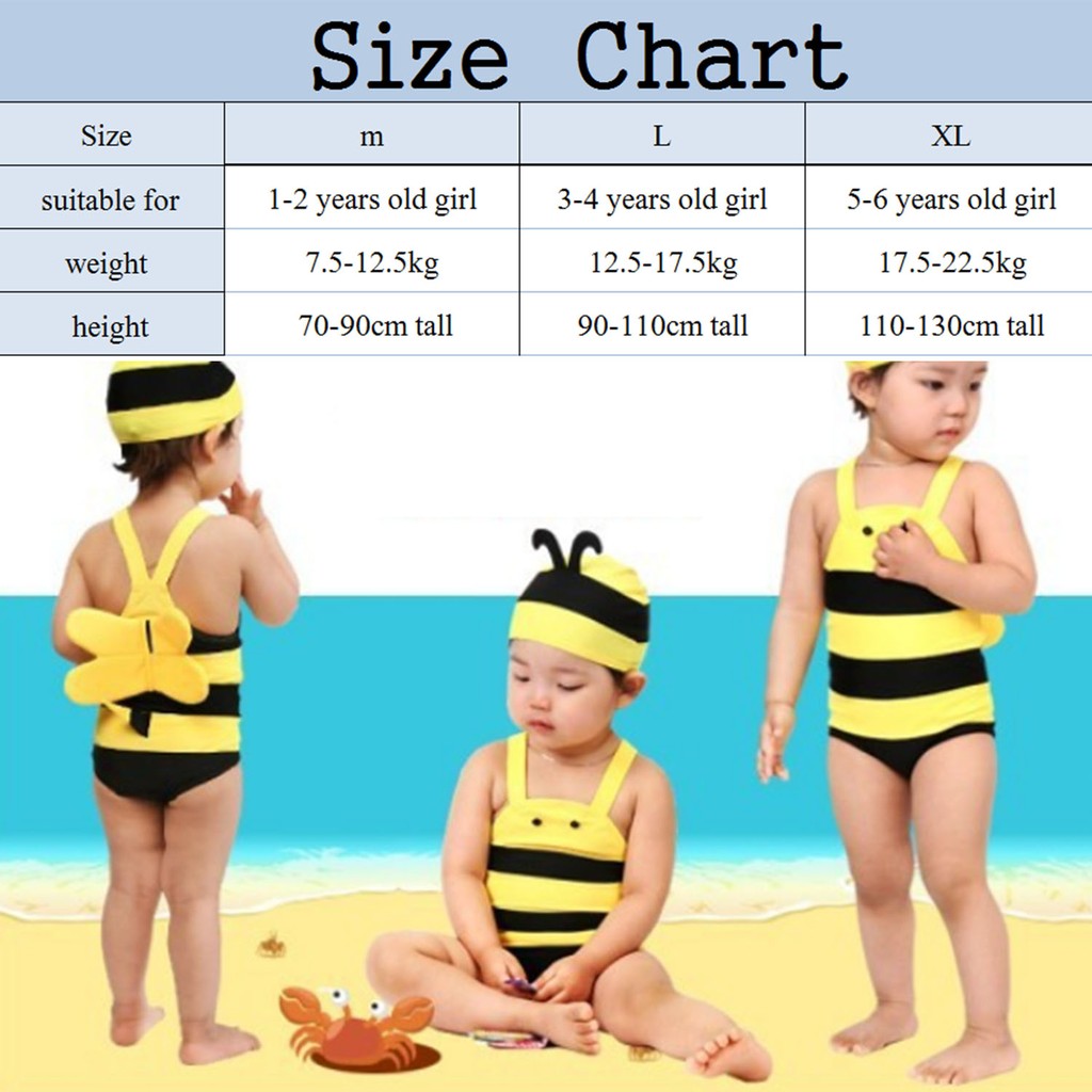 Bộ Đồ Bơi Hình Con Ong Cho Bé