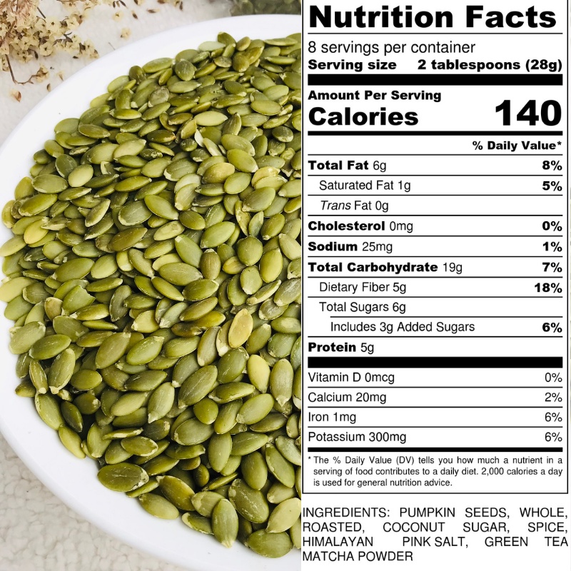 Nhân hạt bí xanh sống