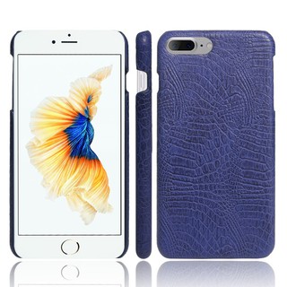 For iPhone 8 Plus Case Crocodile Pattern Skin Hard Cover