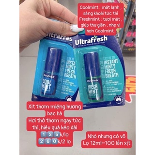 Xịt thơm miệng ultrafresh
