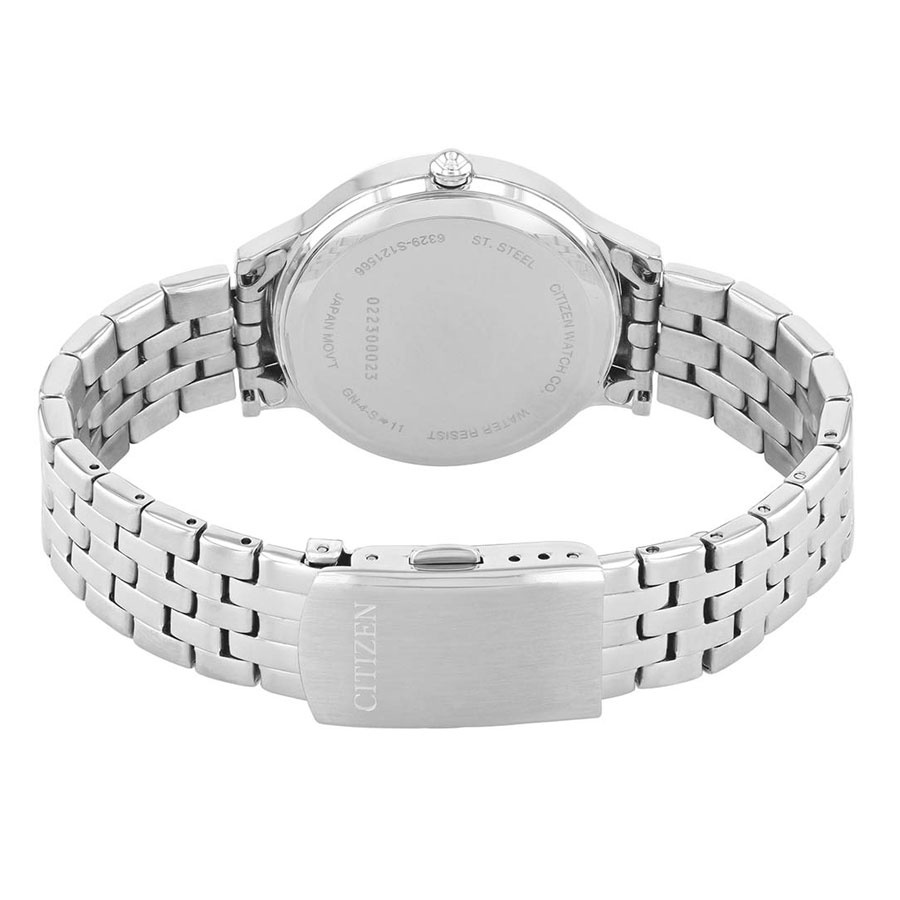 Đồng Hồ Nữ Citizen Đính Đá Swarovski Dây Thép Không Gỉ ED8180-52X - Mặt Hồng