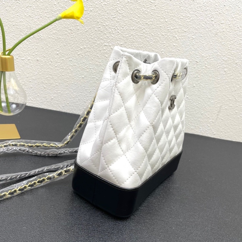 Balo thời trang nữ mini size da thật cao cấp thương hiệu Chanel Channel