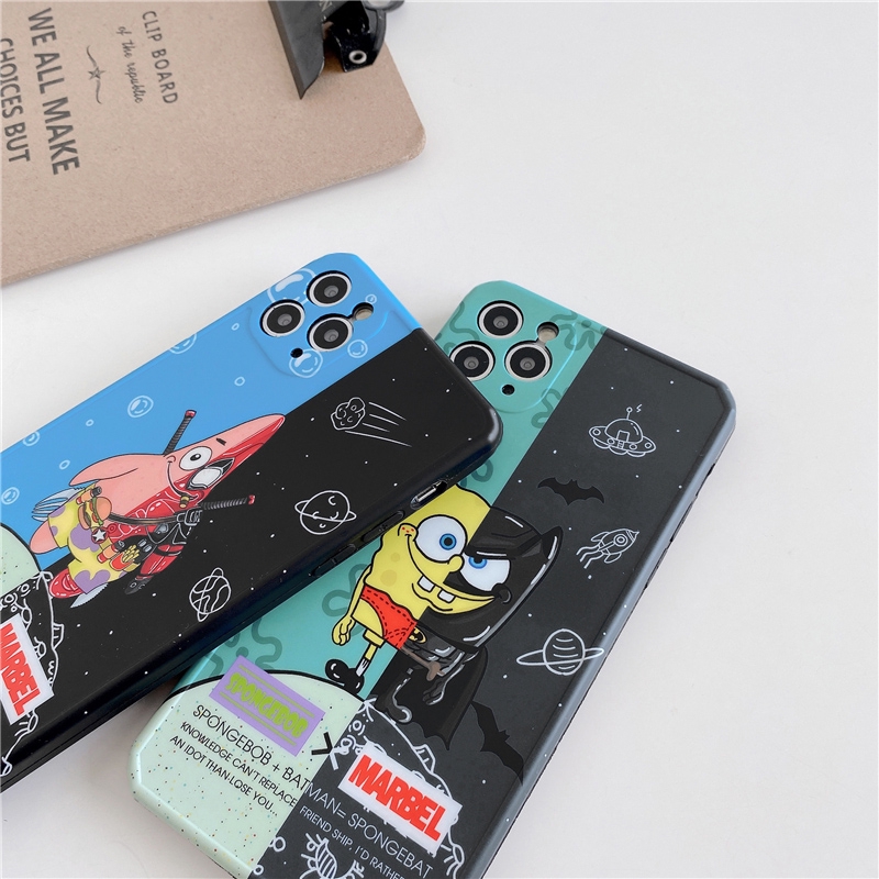 Ốp lưng iphone imd new Bọt biển Marvel 6/6plus/6s/6splus/7/7plus/8/8plus/x/xr/xs/11/12/pro/max/plus/promax - Awifi V4-11 | BigBuy360 - bigbuy360.vn