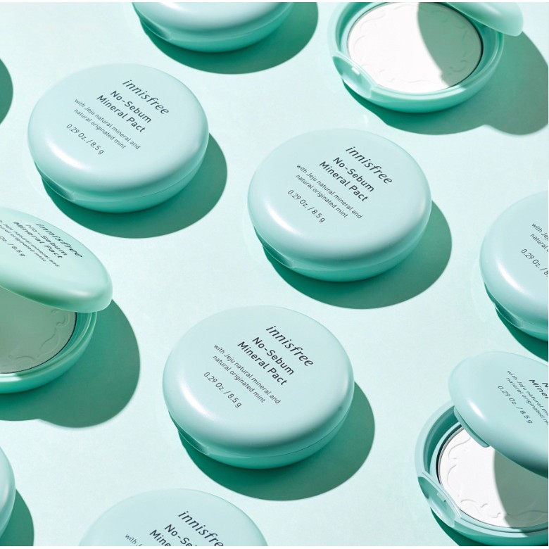 [Innisfree] Phấn nén kiềm dầu INNISFREE No Sebum Mineral Pact 8.5g