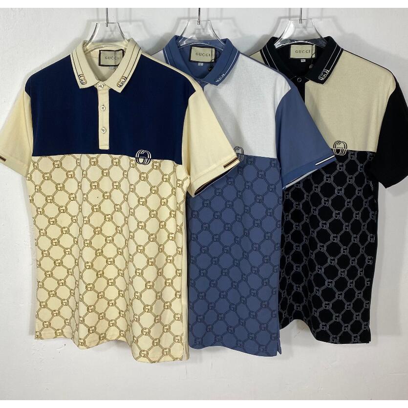 Mới Áo polo Tay Ngắn Bằng Cotton Thêu Chữ Dành Cho Cặp Đôi