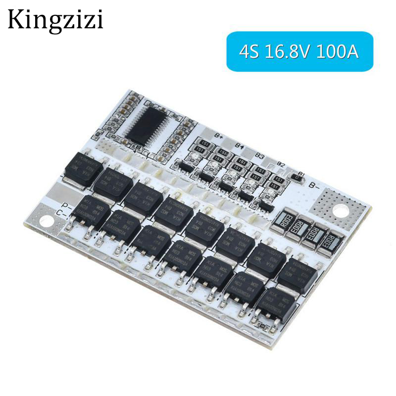 BALANCE Mô Đun Sạc Pin Lithium 3s / 4s / 5s Bms 12v 16.8v 21v 3.7v 100a Li-Ion