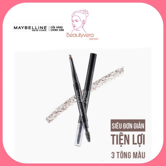 Chì Kẻ Mày 2 Đầu sắc nét tự nhiên Maybelline New York