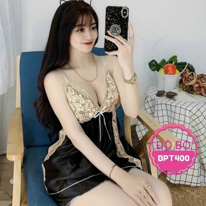 đồ ngủ phi bóng gợi cảm 2 dây quyến rủ sexy | BigBuy360 - bigbuy360.vn