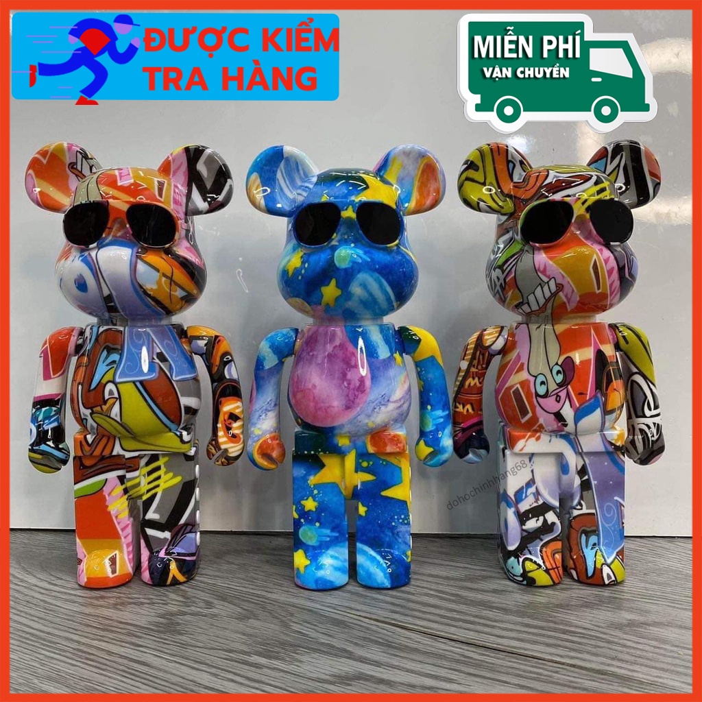 Loa Bluetooth Gấu Bearbrick Nghe Nhạc cực hay, Loa bluetooth Gấu Mini B5 Màu Sắc Sang Chảnh Mẫu Mới 2022