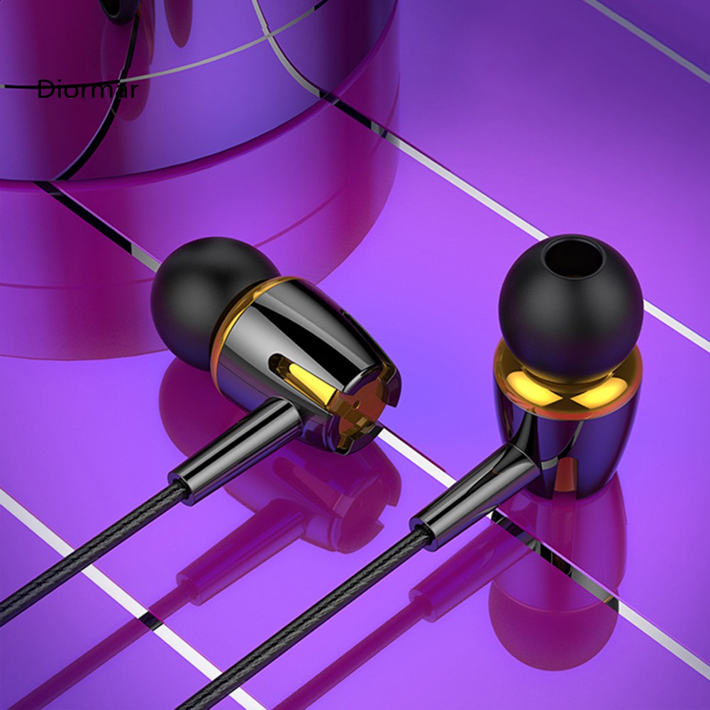 Tai Nghe Thể Thao Jack 3.5mm Dạ Quang Có Micro Tiện Dụng