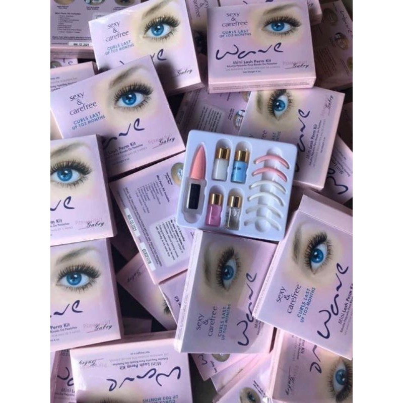 set uốn mi cao cấp Wave,collagen 6D