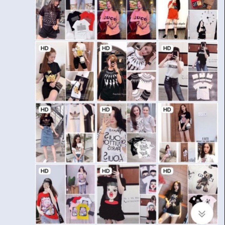 COMBO sỉ ÁO GIẤY COTTON