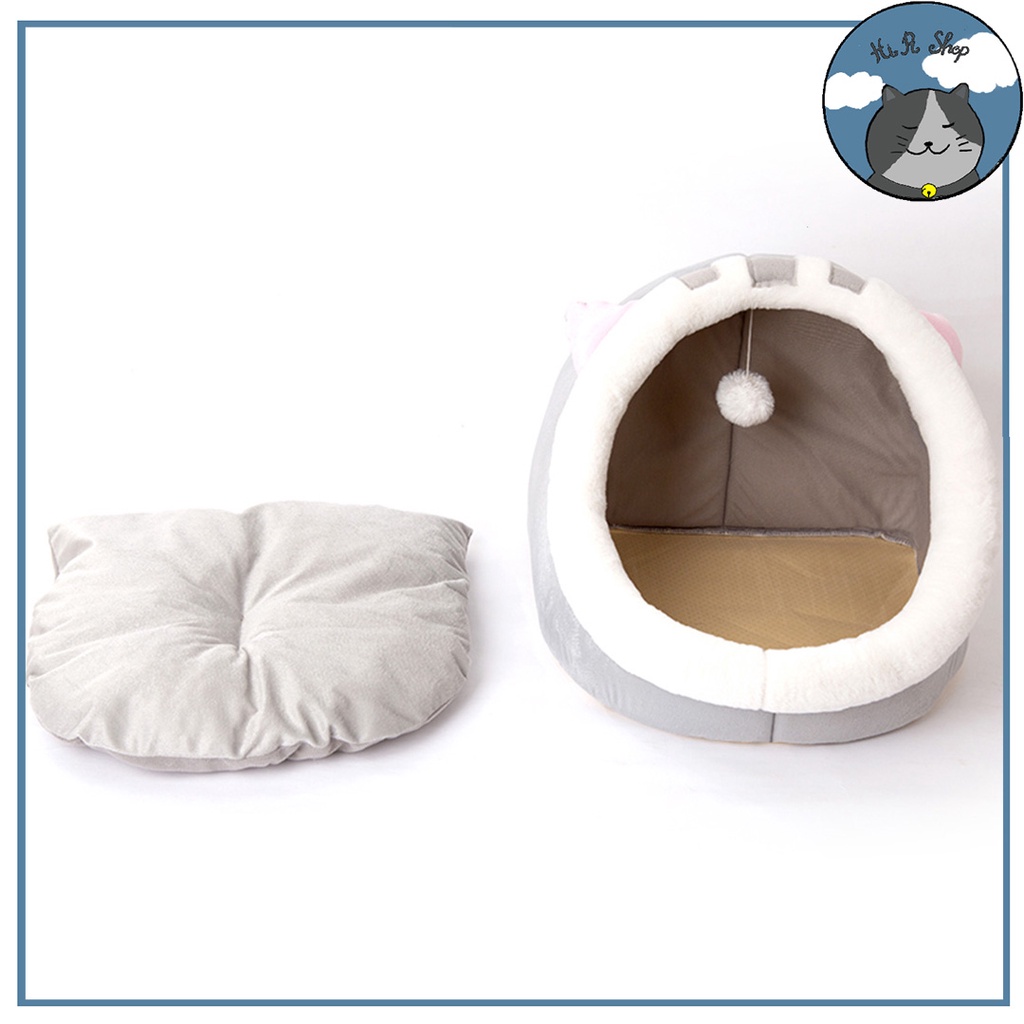 Nhà Đệm Cho Thú Cưng Cao Cấp Có Thể Tháo Rời Gấp Gọn, Làm Sạch Dễ Dàng – Ổ Cho Chó Mèo Nhiều Màu Săc