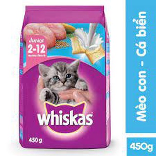 thức ăn cho mèo con whiskas junio 450g