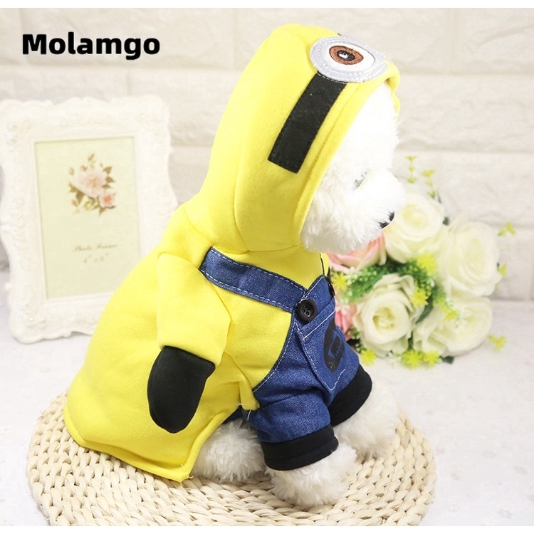 MOLAMGO  Bộ Đồ Hóa Trang Minions Đáng Yêu Cho Thú Cưng