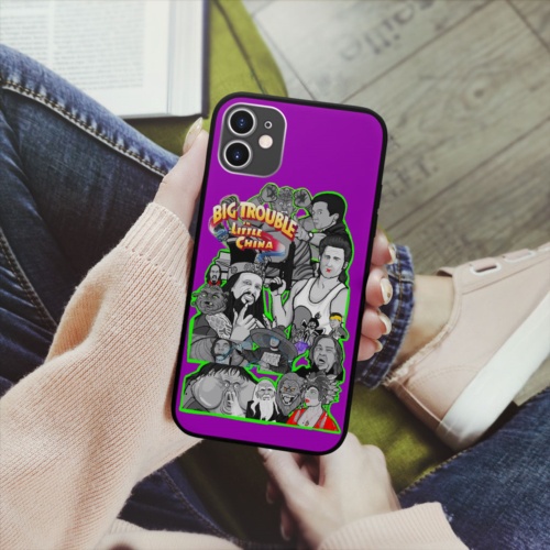 Ốp lưng iphone SAMSUNG hình big truble in little china collage art minimalism  cho các dòng iPhone PAP20210787
