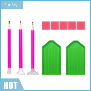 Sf bộ dụng cụ làm tranh đính đá 5d diy tiện dụng
