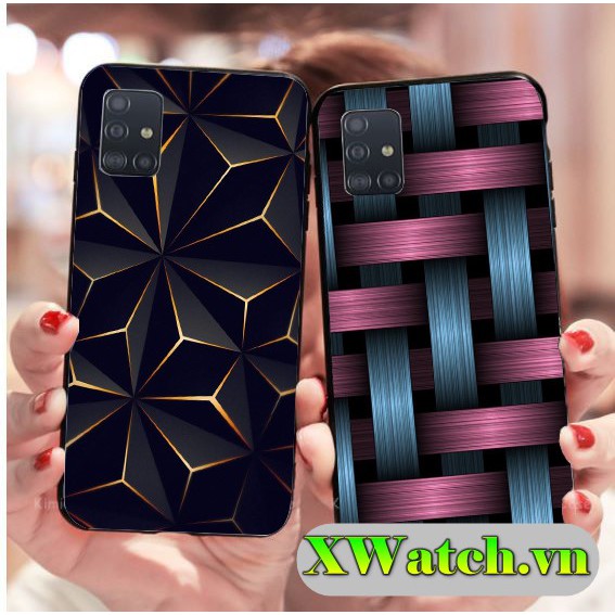 Ốp lưng phủ bóng Samsung Galaxy A33 A53 A73 A13 A23 A12 A02 M02 A52 A72 J7 prime A51 Họa tiết 3D
