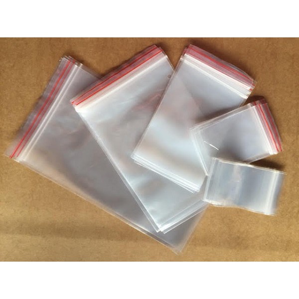 10 Túi Zip  loại tốt, dày, kín - Đủ size số dùng đựng thực phẩm, vật dụng, gói hàng, đựng