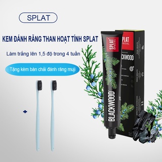Kem Đánh Răng Than Hoạt Tính Blackwood Làm Sạch Các Vết Ố Vàng Răng Trắng Bóng Và Khử Mùi Hôi Miệng Hơi Thở Thơm Mát