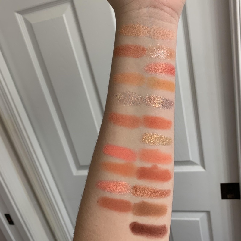 BILL US - Bảng phấn mắt Colourpop Sweet Talk tone cam hồng đào Blingbling Chiin Beauty