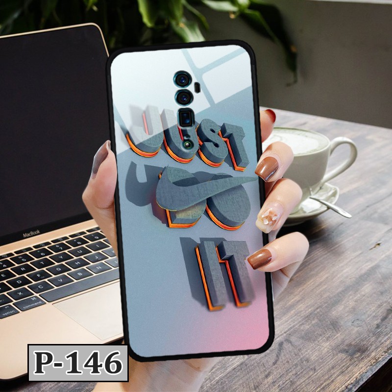 Ốp Oppo Reno 10x Zoom - lưng kính in hình 3D