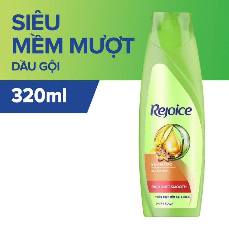 Dầu Gội Siêu Mềm Mượt Rejoice Rich Soft Smooth Shampoo