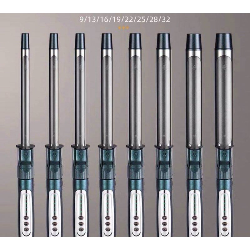 Máy Uốn Tóc Xoăn Chuyên Nghiệp Xoay Trục 360 Độ Tặng Kèm 1 Lược 2 Kẹp