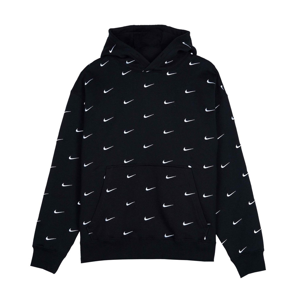 Áo Hoodie Nike Swoosh Full Logo Thêu nổi -  Tem tag check CODE