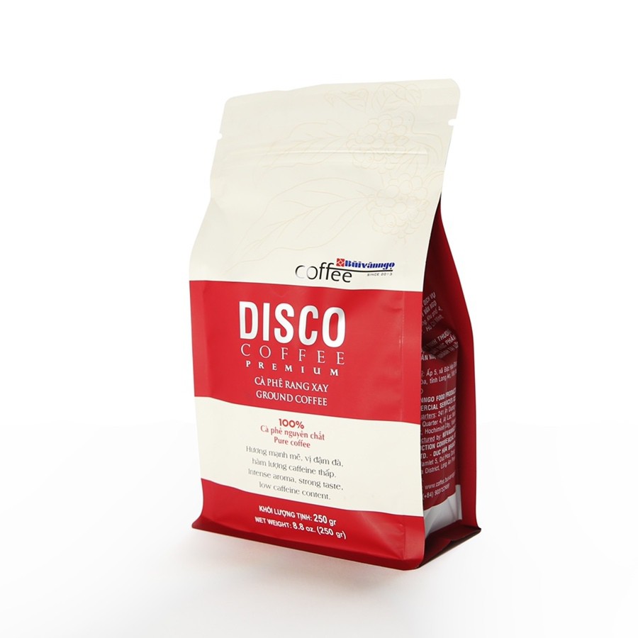 Cà phê rang xay DISCO 250gram Bùi Văn Ngọ Coffee | BigBuy360 - bigbuy360.vn