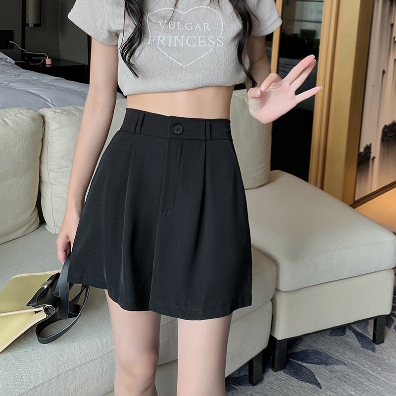 Quần Short Lưng Cao Co Giãn Thiết Kế Mới Thời Trang Mùa Hè Dành Cho Nữ