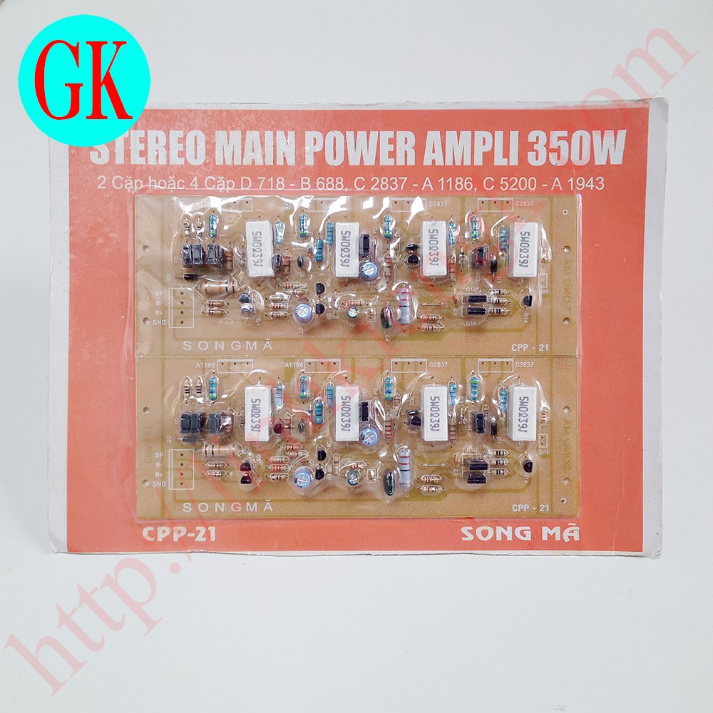 Mạch công suất ampli Song Mã CPP-21