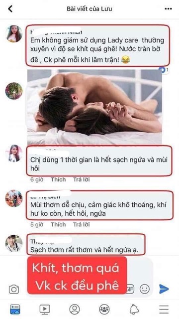 Gel phụ khoa trị viêm ngứa hôi thâm rộng