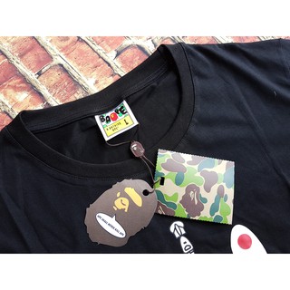 [Ảnh thật] Áo Thun Unisex Bape Shark
