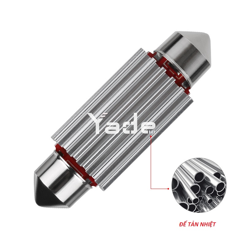 Đèn led trần xe ô tô 31 - 36 - 39 mm