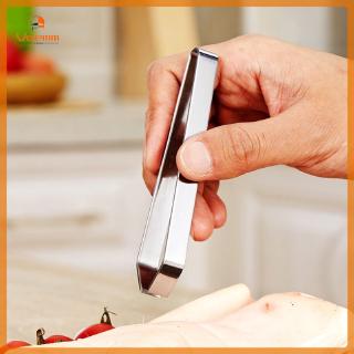 (Hàng Mới Về) Nhíp Nhổ Lông Hình Xương Cá Bằng Thép Không Gỉ Cho Nhà Bếp