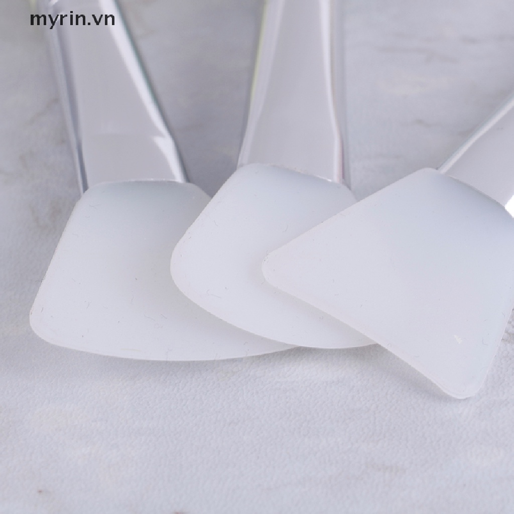 1 Cọ silicone Phẳng Quét Mặt Nạ Bùn Chăm Sóc Da