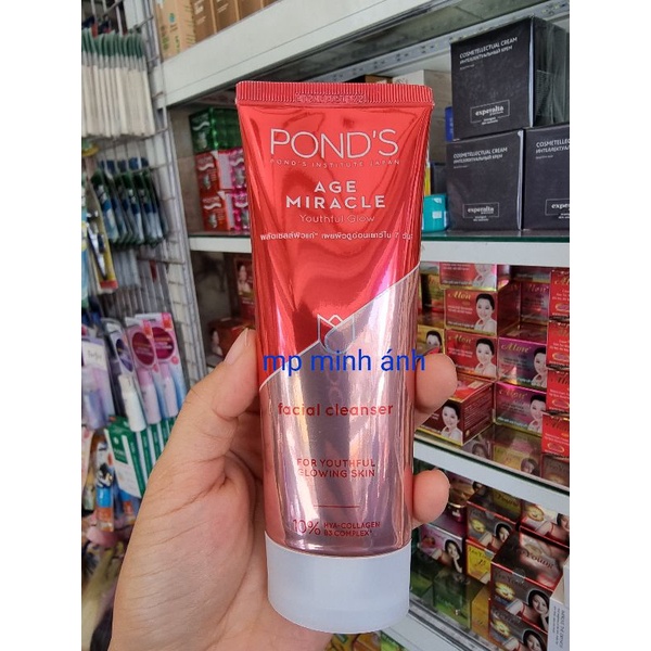 sữa rửa mặt pond's age miracle facial cleanser 100gr