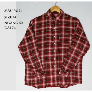 Áo flannel 2hand đủ size hàng Nhật (Inbox để chọn mẫu)