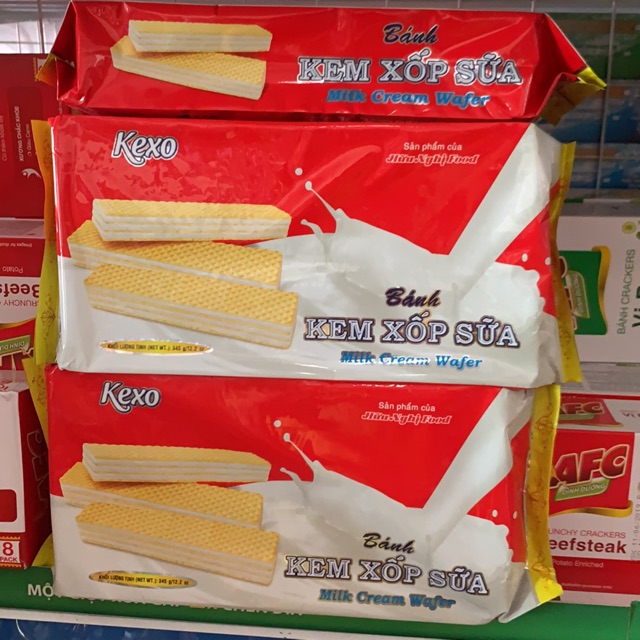 Bánh Kem Xốp Sữa Hữu Nghị gói 345g