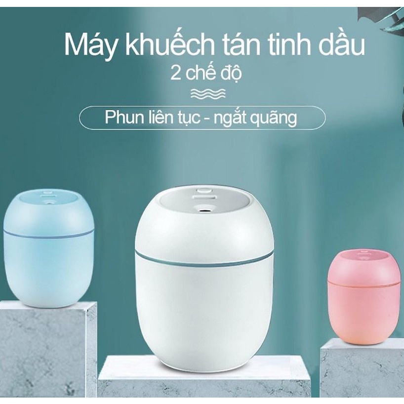 Máy Xông Tinh Dầu Chữ T Mini Phun Sương Khuếch Tán Tinh Dầu Tỏa Hương Thơm Dùng Cho Phòng Ngủ