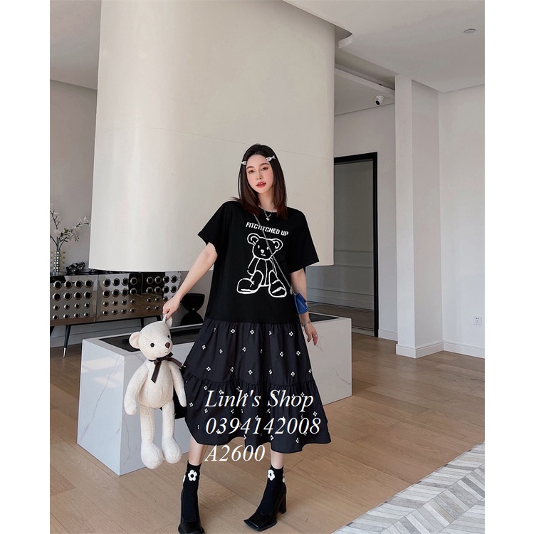 Váy Đầm Suông Xinh A2518 CÓ SẴN GIAO LUÔN