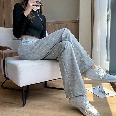 QUẦN DÀI ỐNG RỘNG CHẤT DA CÁ DÀY MỊN TỚI 70KG