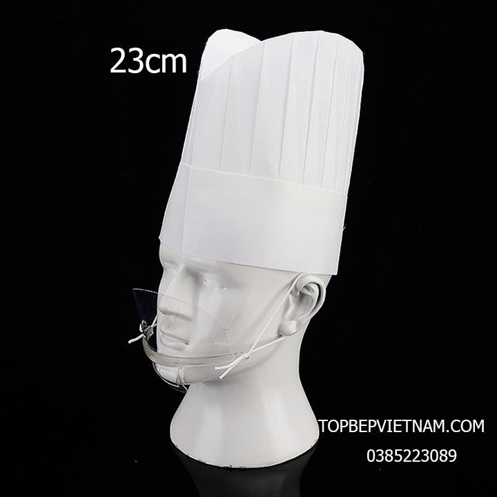 Mũ giấy đầu bếp loại dày