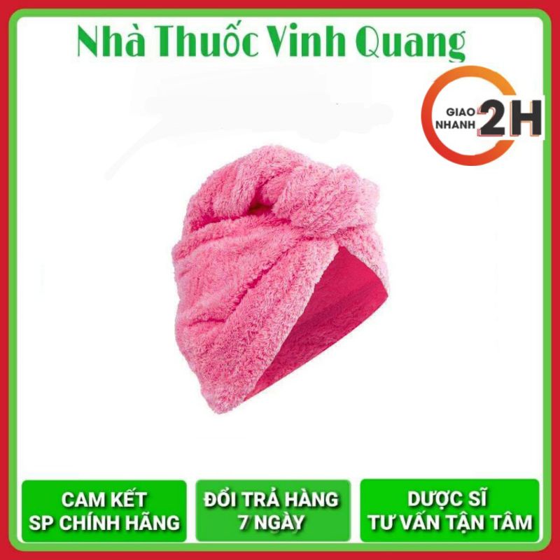 Khăn Ủ Tóc Lincare Sợi Microfibre Siêu Thấm Hút Giúp Tóc Nhanh Khô