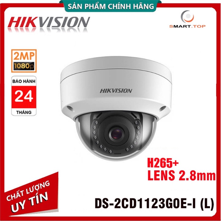 Camera quan sát IP POE HIKVISION 2.0MP - Full HD 1080P - Hàng chính hãng- BH 24 THÁNG