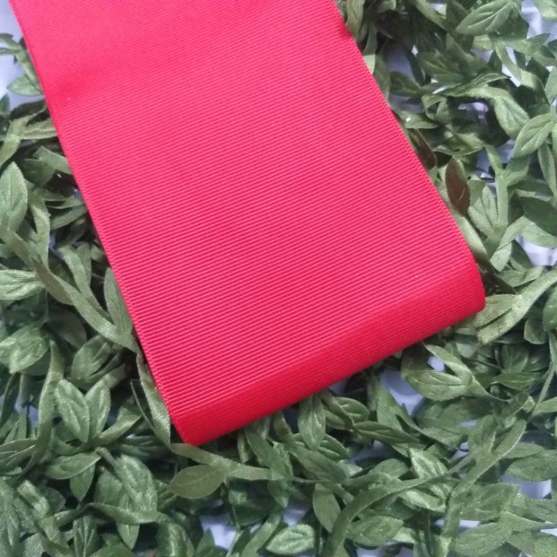 Ruy băng gân ,nguyên liệu handmade, size 7.8cm