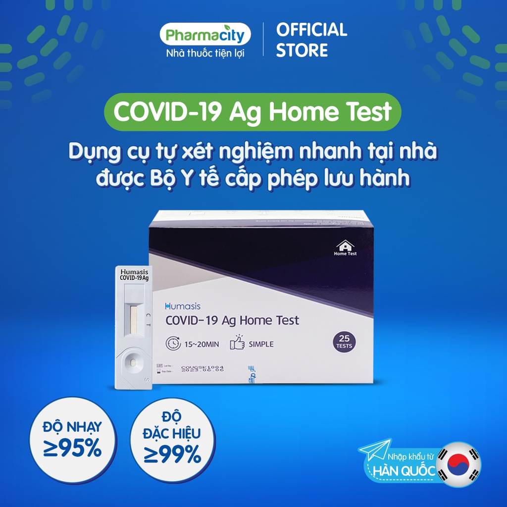 Home Test Humasis Covid19 Ag (Hop 25 Test)