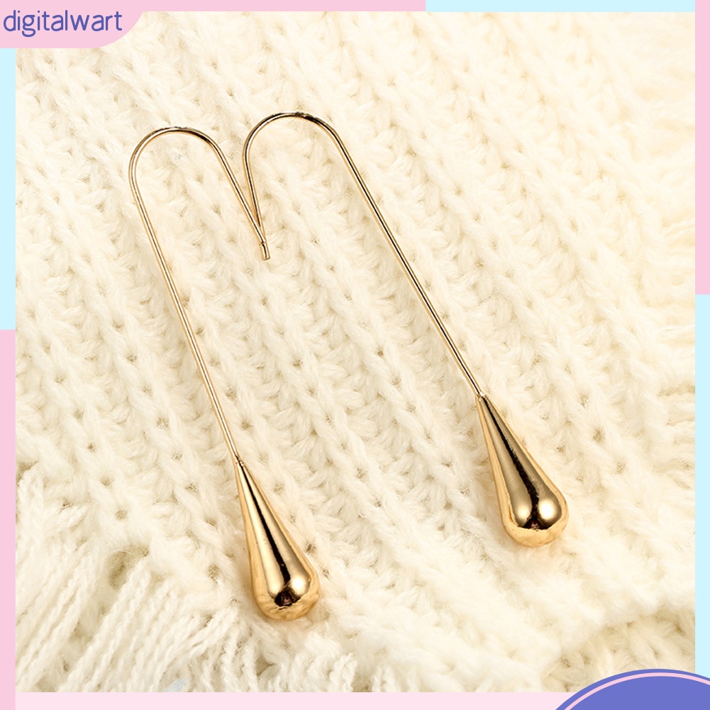 Hoa tai kiểu dáng giọt nước thời trang phong cách cho nữ